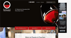 Desktop Screenshot of baslerweinmesse.ch